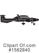 Plane Clipart #1562840 by Lal Perera