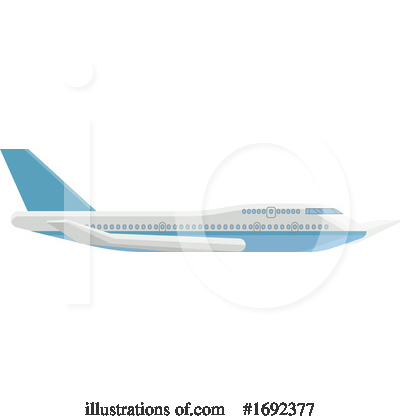 Royalty-Free (RF) Plane Clipart Illustration by AtStockIllustration - Stock Sample #1692377