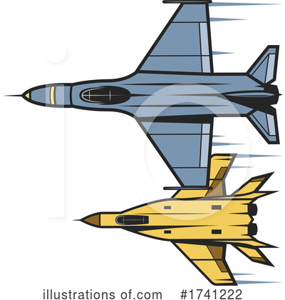 Royalty-Free (RF) Plane Clipart Illustration by Vector Tradition SM - Stock Sample #1741222