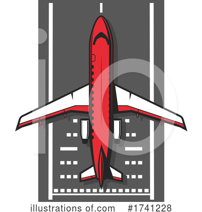 Airliner Clipart #1741228 by Vector Tradition SM