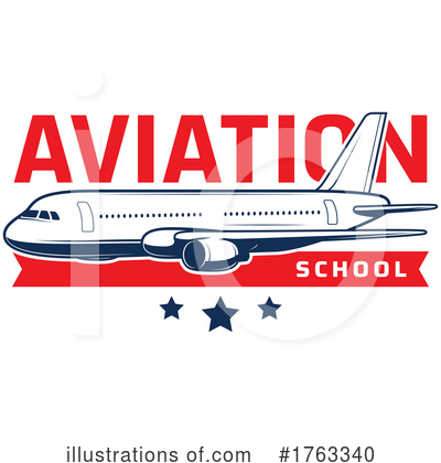 Royalty-Free (RF) Plane Clipart Illustration by Vector Tradition SM - Stock Sample #1763340
