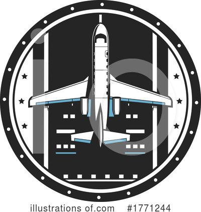 Airliner Clipart #1771244 by Vector Tradition SM