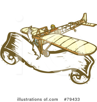 Royalty-Free (RF) Plane Clipart Illustration by xunantunich - Stock Sample #79433