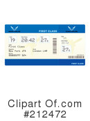 Plane Ticket Clipart #212472 by michaeltravers