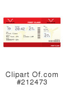 Plane Ticket Clipart #212473 by michaeltravers