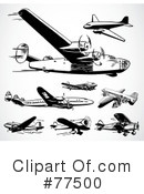 Planes Clipart #77500 by BestVector