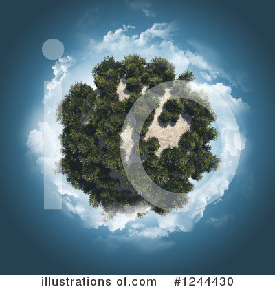 Royalty-Free (RF) Planet Clipart Illustration by KJ Pargeter - Stock Sample #1244430
