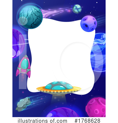 Royalty-Free (RF) Planet Clipart Illustration by Vector Tradition SM - Stock Sample #1768628