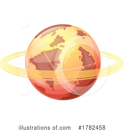 Royalty-Free (RF) Planet Clipart Illustration by Vector Tradition SM - Stock Sample #1782458