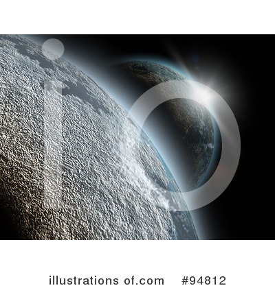 Royalty-Free (RF) Planet Clipart Illustration by chrisroll - Stock Sample #94812