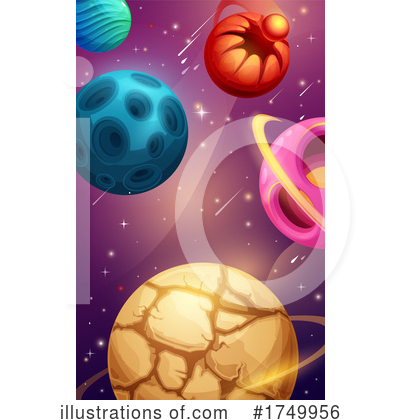 Royalty-Free (RF) Planets Clipart Illustration by Vector Tradition SM - Stock Sample #1749956