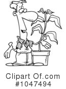 Plant Clipart #1047494 by toonaday