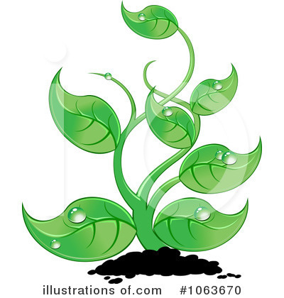 Royalty-Free (RF) Plant Clipart Illustration by Vector Tradition SM - Stock Sample #1063670