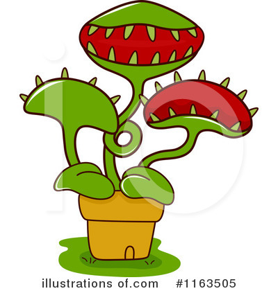 Carnivorous Plant Clipart #1163505 by BNP Design Studio