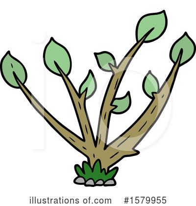 Royalty-Free (RF) Plant Clipart Illustration by lineartestpilot - Stock Sample #1579955