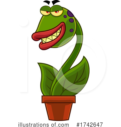 Royalty-Free (RF) Plant Clipart Illustration by Hit Toon - Stock Sample #1742647