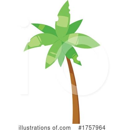 Palm Trees Clipart #1757964 by Vector Tradition SM
