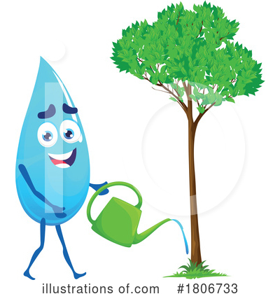 Royalty-Free (RF) Plant Clipart Illustration by Vector Tradition SM - Stock Sample #1806733