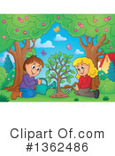 Planting Clipart #1362486 by visekart