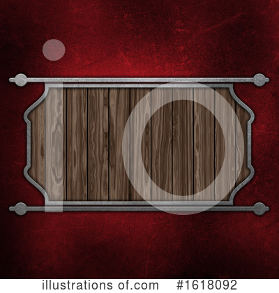 Royalty-Free (RF) Plaque Clipart Illustration by KJ Pargeter - Stock Sample #1618092