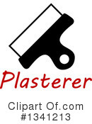 Plastering Clipart #1341213 by Vector Tradition SM
