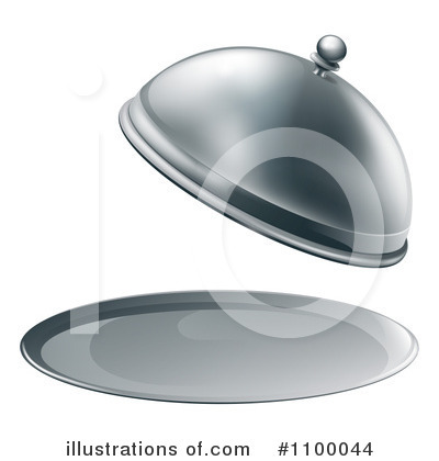 Royalty-Free (RF) Platter Clipart Illustration by AtStockIllustration - Stock Sample #1100044