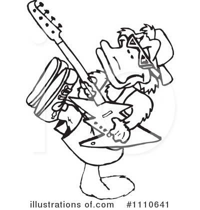 Royalty-Free (RF) Platypus Clipart Illustration by Dennis Holmes Designs - Stock Sample #1110641