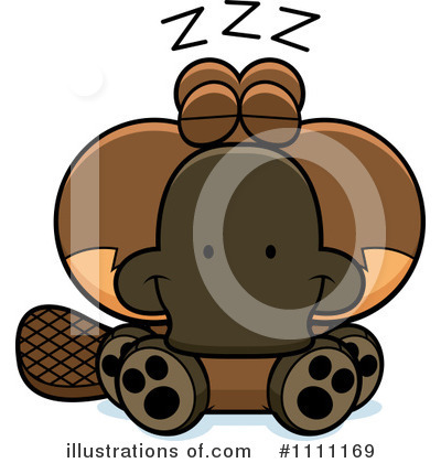 Platypus Clipart #1111169 by Cory Thoman
