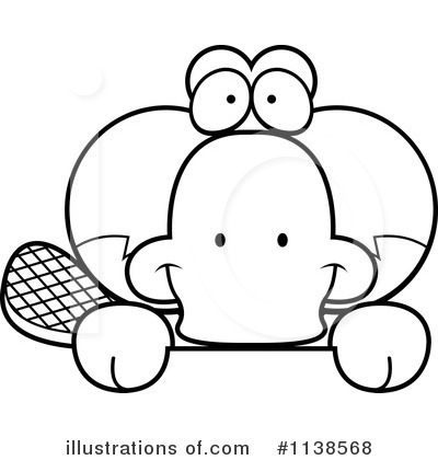 Royalty-Free (RF) Platypus Clipart Illustration by Cory Thoman - Stock Sample #1138568