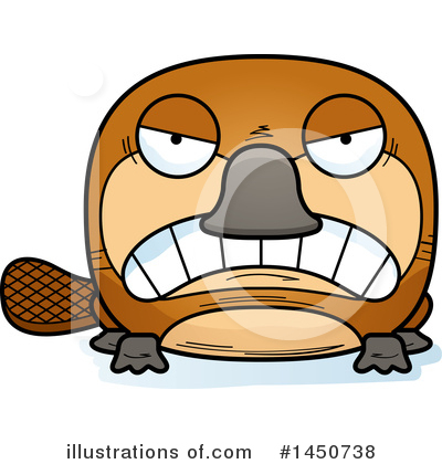 Platypus Clipart #1450738 by Cory Thoman