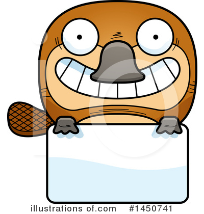 Platypus Clipart #1450741 by Cory Thoman