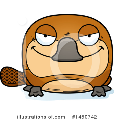 Platypus Clipart #1450742 by Cory Thoman