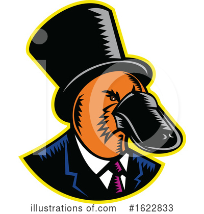 Royalty-Free (RF) Platypus Clipart Illustration by patrimonio - Stock Sample #1622833