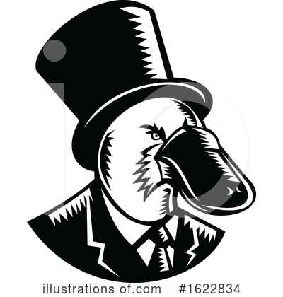 Royalty-Free (RF) Platypus Clipart Illustration by patrimonio - Stock Sample #1622834