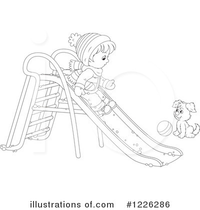 Royalty-Free (RF) Playground Clipart Illustration by Alex Bannykh - Stock Sample #1226286