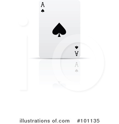 Royalty-Free (RF) Playing Card Clipart Illustration by cidepix - Stock Sample #101135