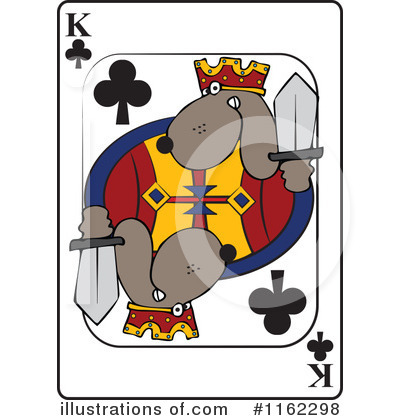 Royalty-Free (RF) Playing Card Clipart Illustration by djart - Stock Sample #1162298