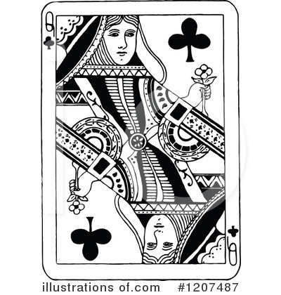 Playing Cards Clipart #1207487 by Prawny Vintage