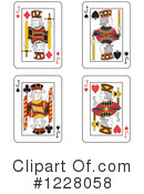 Playing Card Clipart #1228058 by Frisko