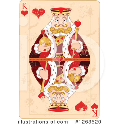 Royalty-Free (RF) Playing Card Clipart Illustration by Pushkin - Stock Sample #1263520