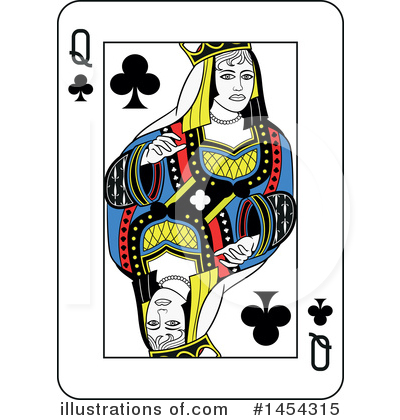 Royalty-Free (RF) Playing Card Clipart Illustration by Frisko - Stock Sample #1454315