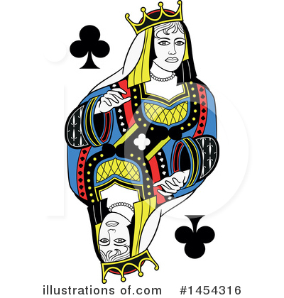 Royalty-Free (RF) Playing Card Clipart Illustration by Frisko - Stock Sample #1454316