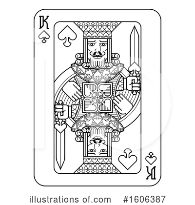 Playing Cards Clipart #1606387 by AtStockIllustration