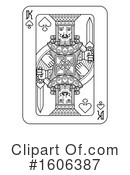 Playing Card Clipart #1606387 by AtStockIllustration