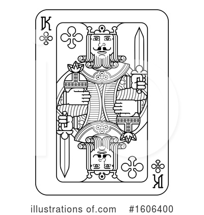 Playing Card Clipart #1606400 by AtStockIllustration