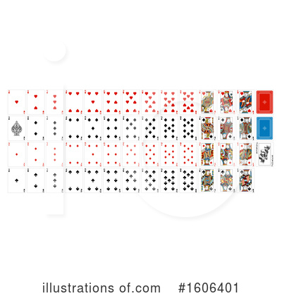 Royalty-Free (RF) Playing Card Clipart Illustration by AtStockIllustration - Stock Sample #1606401