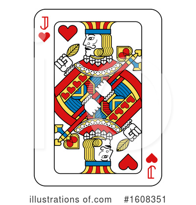 Playing Card Clipart #1608351 by AtStockIllustration