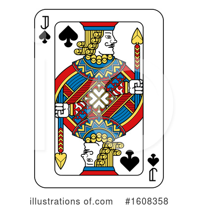 Playing Cards Clipart #1608358 by AtStockIllustration