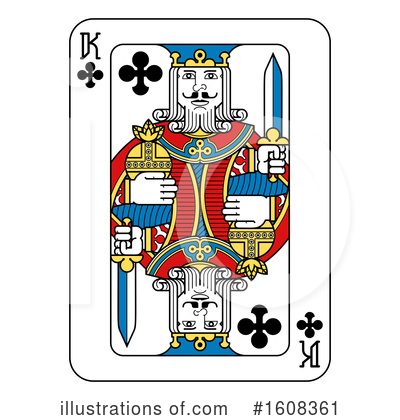 Playing Card Clipart #1608361 by AtStockIllustration