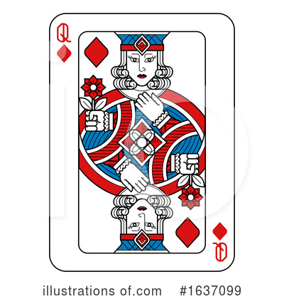 Royalty-Free (RF) Playing Card Clipart Illustration by AtStockIllustration - Stock Sample #1637099